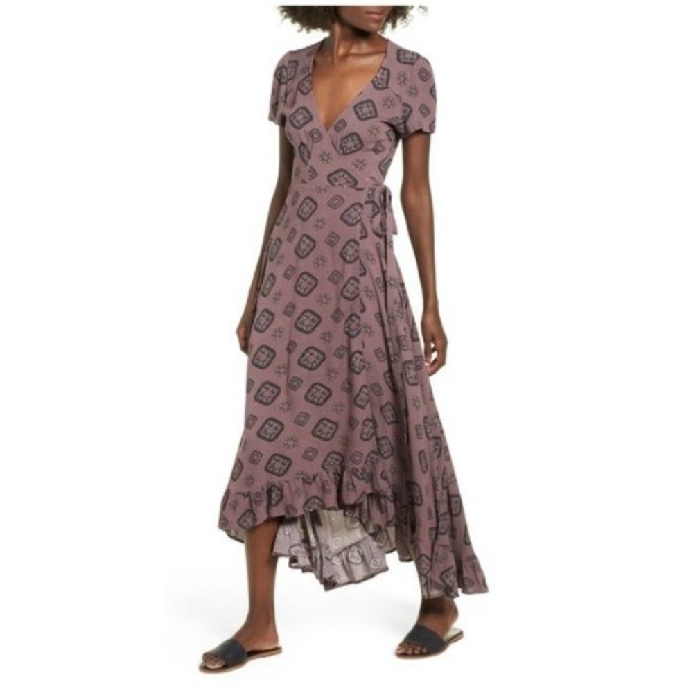 * Nordstrom Lira Clothing Isabella Wrap Dress sz M